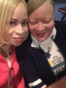 Ms Rae Lowery CEO President of the Albinism Alliance Group